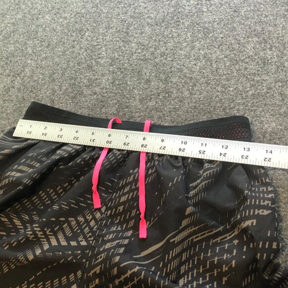 Nike Shorts Womens Small Black Pink Lined Performance AeroSwift Running Tennis - Picture 7 of 13